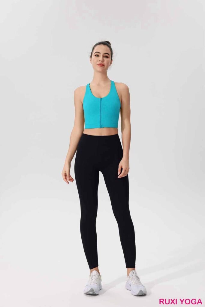 Pantalones de yoga negros para mujer RUXI