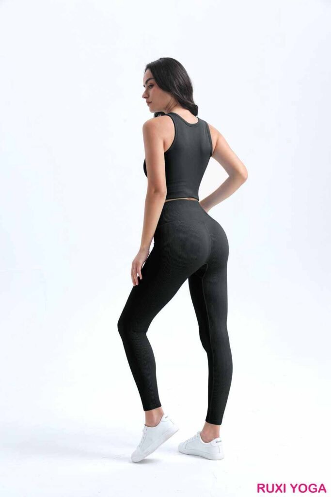 Pantalones de yoga blancos para mujer RUXI