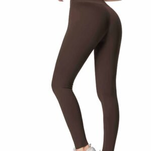 Leggings acampanados color canela RUXI