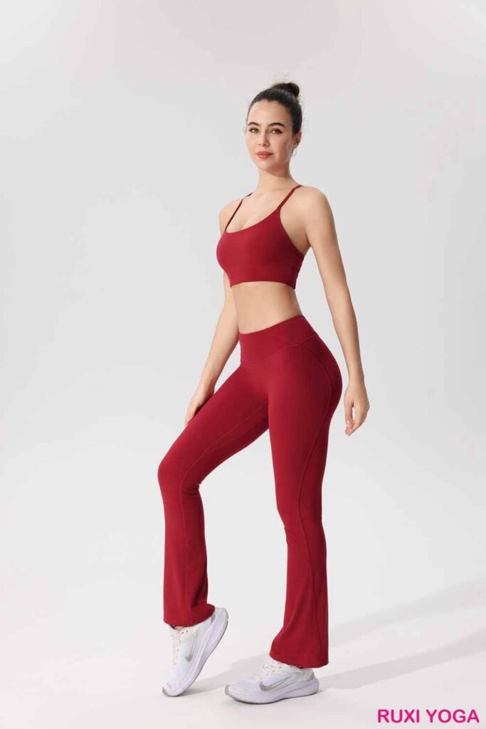 Leggings de entrenamiento amarillos RUXI