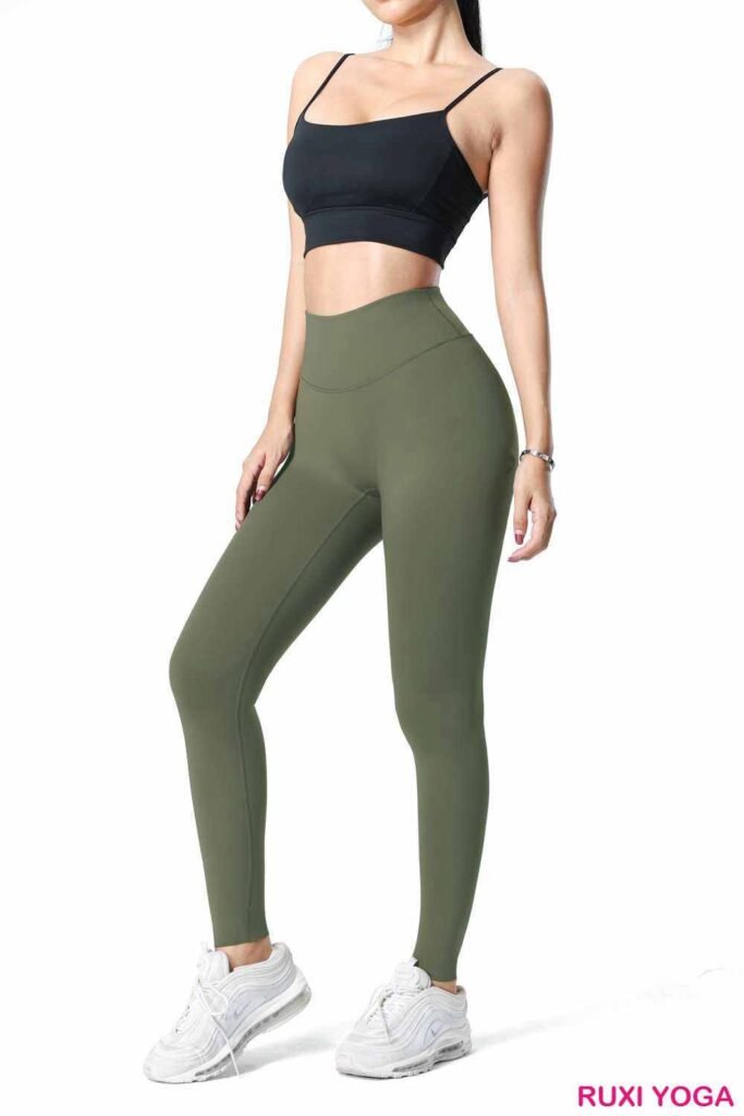 Pantalones de yoga entrecruzados RUXI dr471
