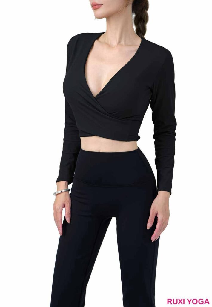 medias de yoga rosas RUXI dr950