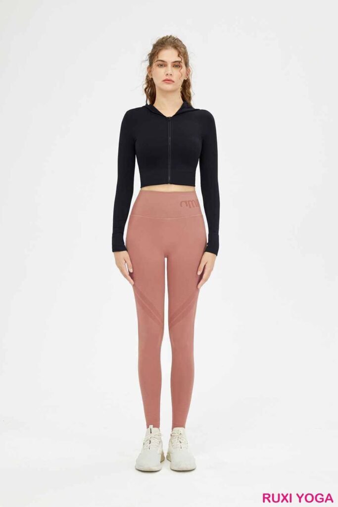 Leggings con cintura plegable RUXI dr758