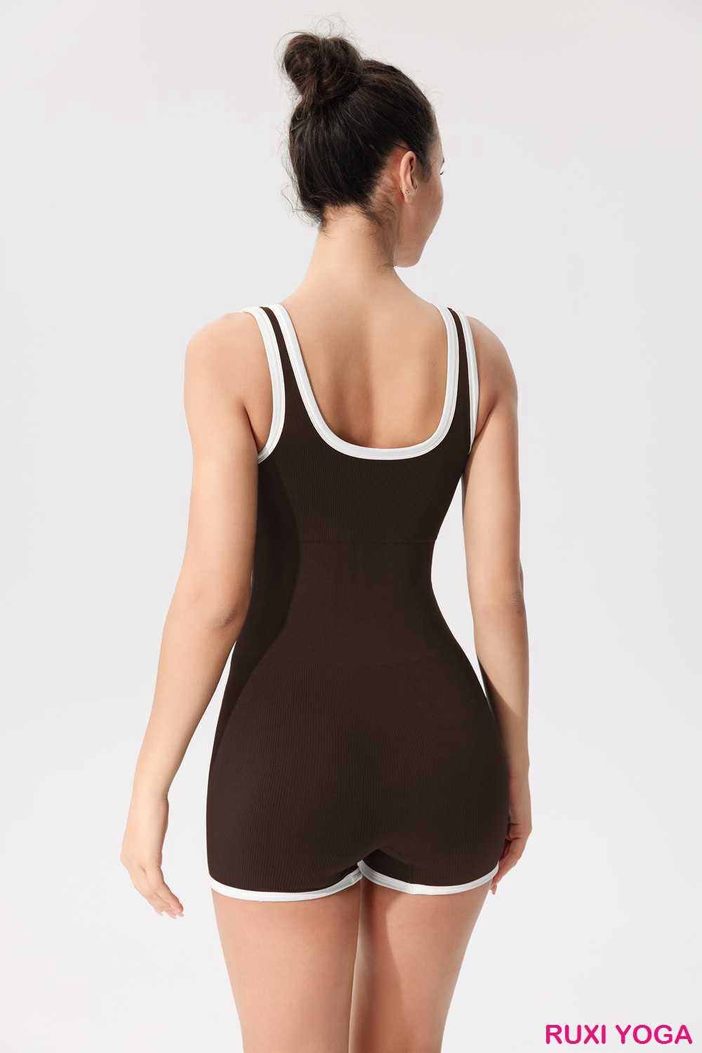 pantalones cortos de spandex para yoga RUXI