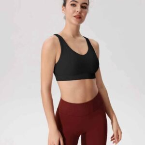 Leggings con cintura en forma de V RUXI