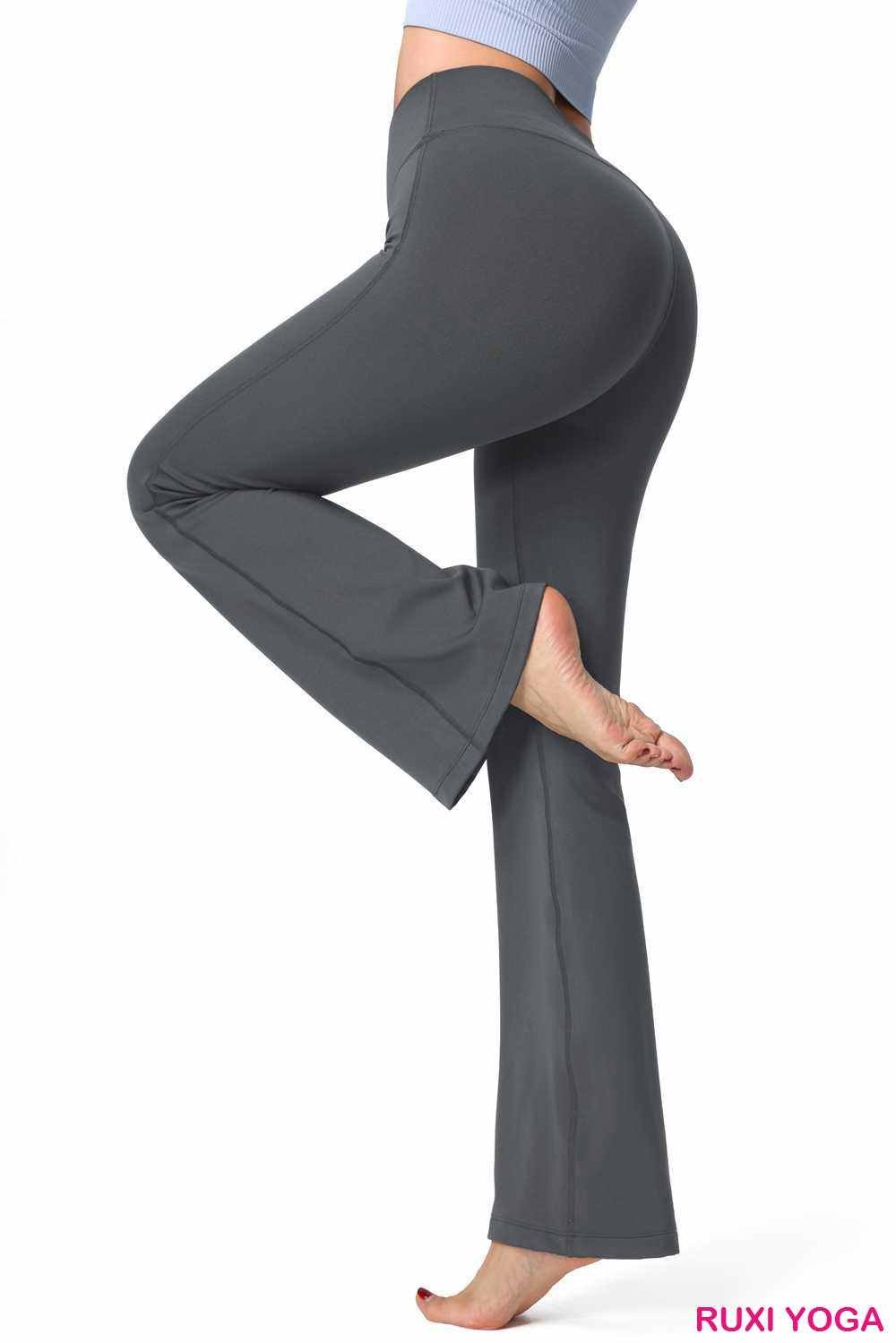 Leggings de entrenamiento a cuadros RUXI