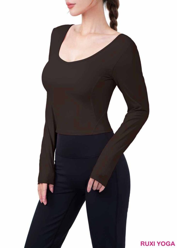 Pantalones capri de yoga de corte holgado