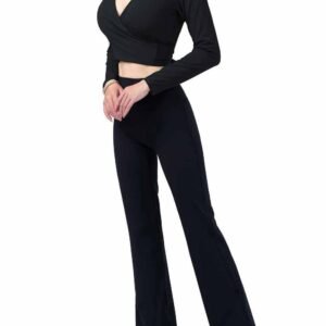 pantalones de pierna curva RUXI dr1293