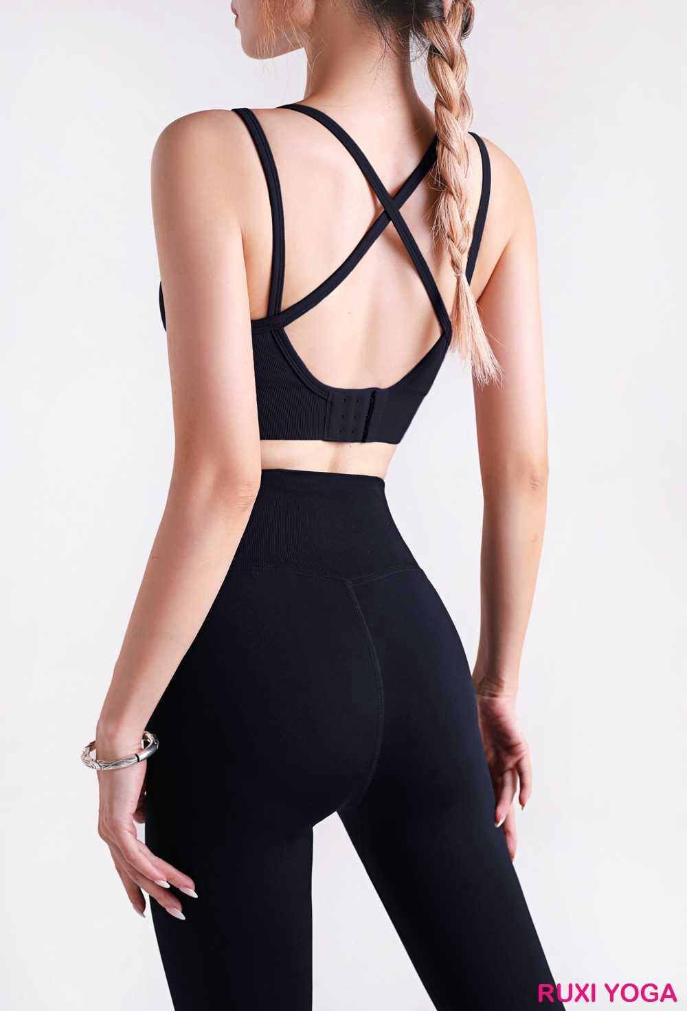 sujetador deportivo de cuello profundo RUXI