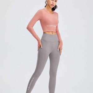 Leggings de yoga azules RUXI dr662