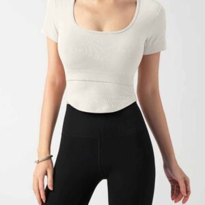 Leggings deportivos negros con bolsillos