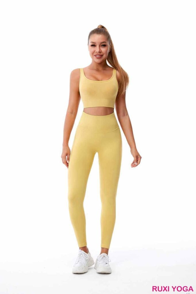 Leggings deportivos grises para mujer RUXI