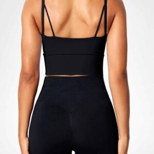 Pantalones de yoga acampanados y plegables