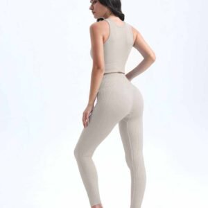 Pantalones de yoga de algodón para mujer