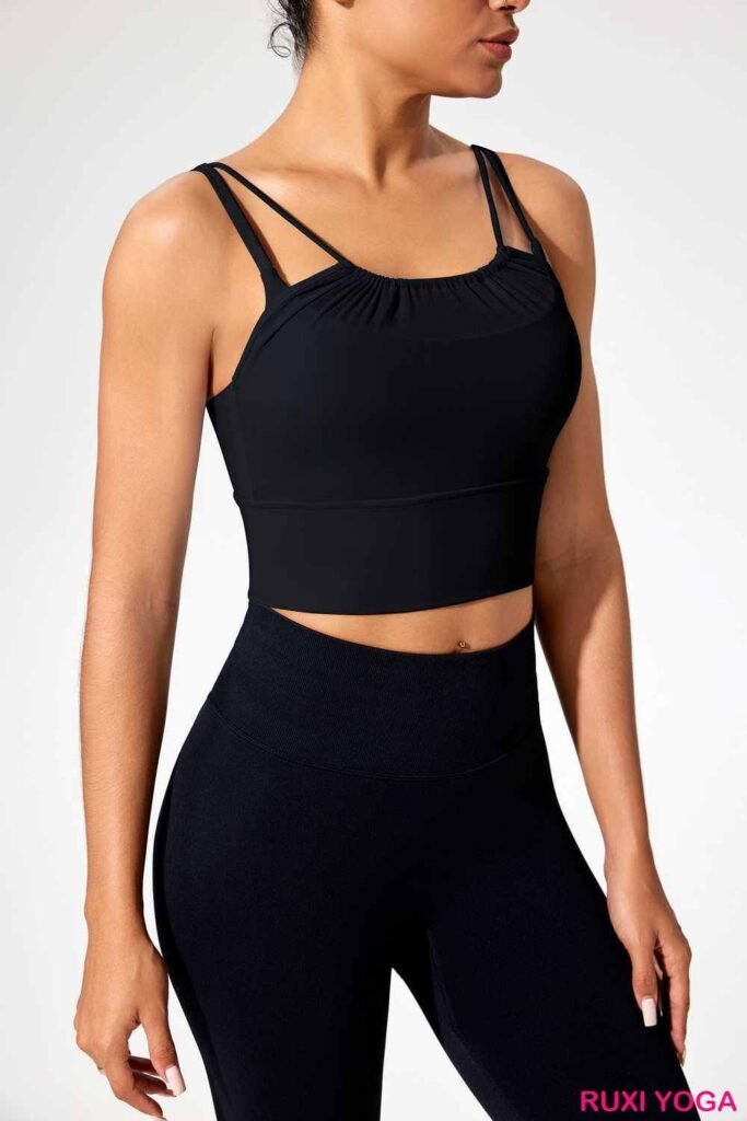 pantalones de yoga de lunares RUXI dr987
