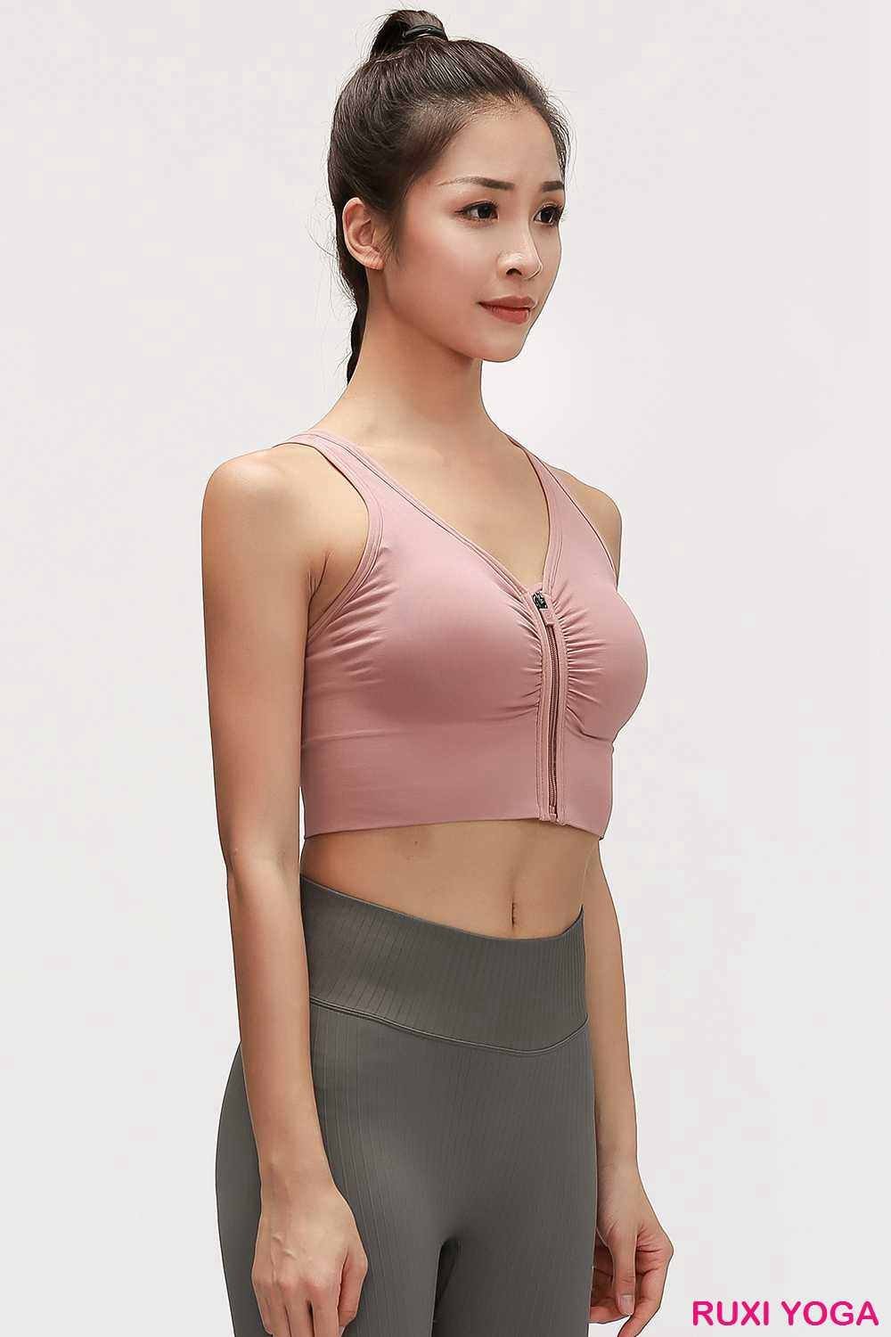 sujetador deportivo activo rosa RUXI dr1452