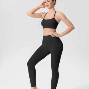 pantalones capri de yoga de algodón RUXI