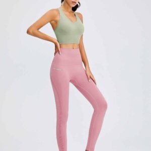 pantalones de gimnasia estilo bootleg RUXI