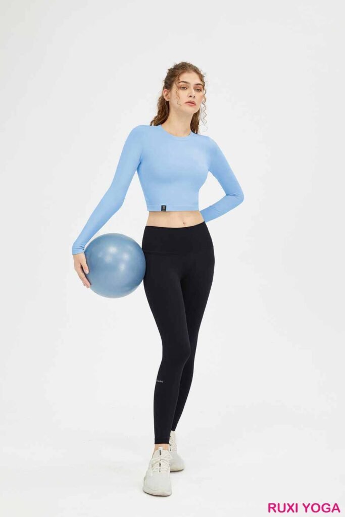 Leggings con vuelo en V RUXI dr264