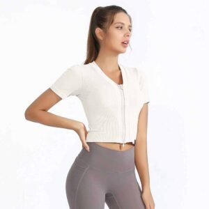 sujetador deportivo color caqui RUXI dr1568